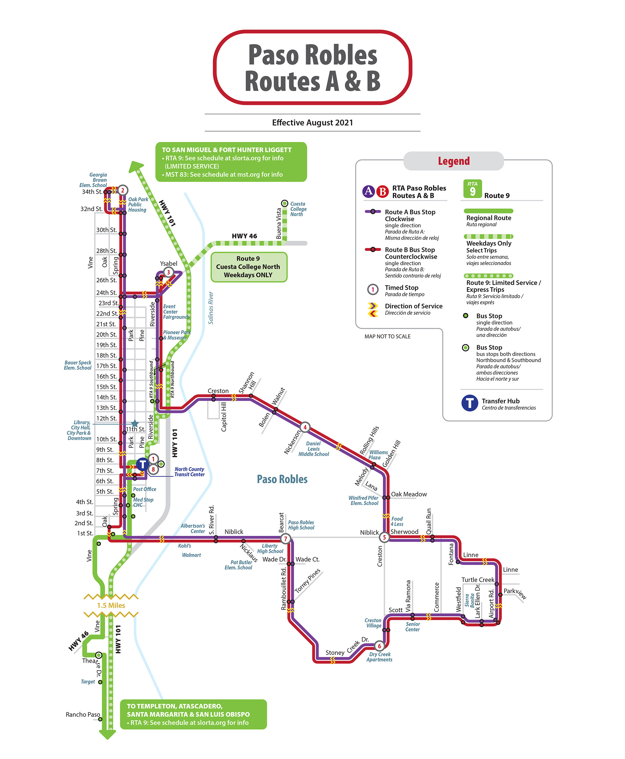 Bus Routes Near Me | Examples and Forms